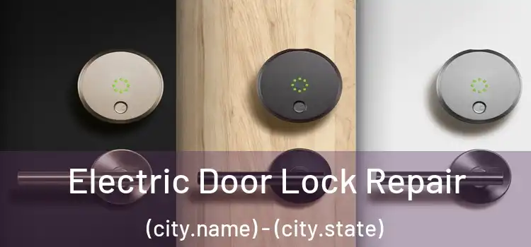 Electric Door Lock Repair (city.name) - (city.state)